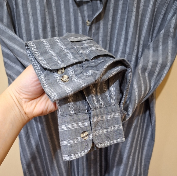 Christian Dior Striped Dress Shirt - Picture 2 of 4